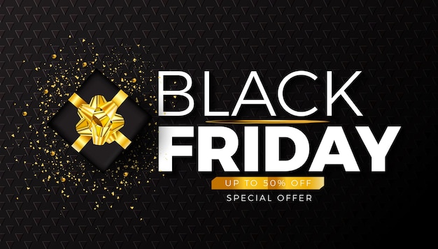 Black Friday-verkoopbanner