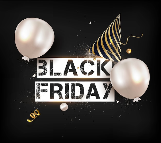 Black friday-verkoopbanner