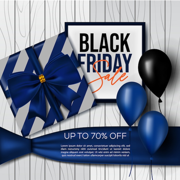 Black friday-verkoopbanner