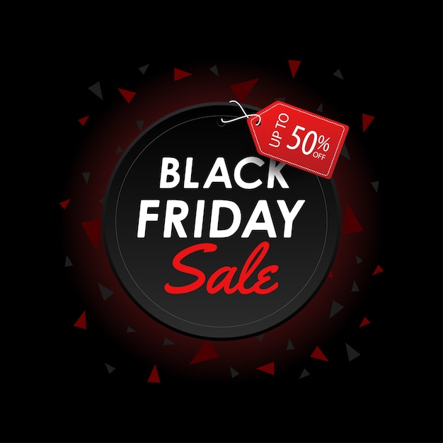 Black Friday-verkoopbanner