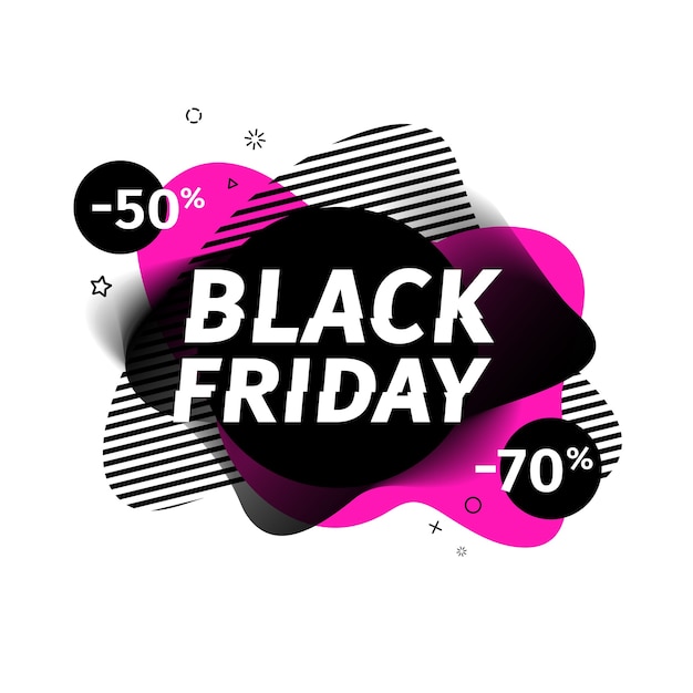 Black friday-verkoopbanner