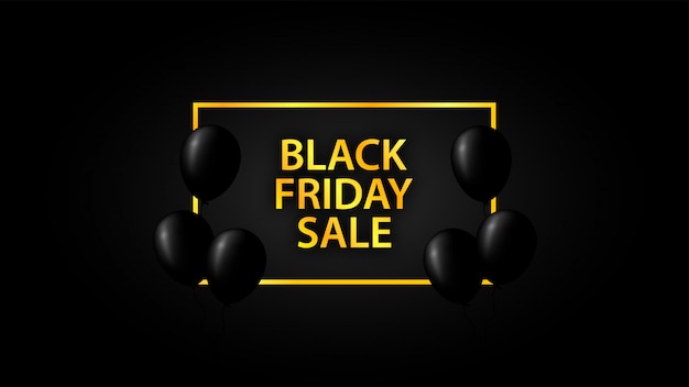 Black Friday-verkoopbanner