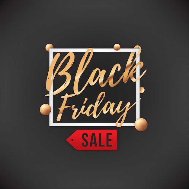 Black Friday-verkoopbanner