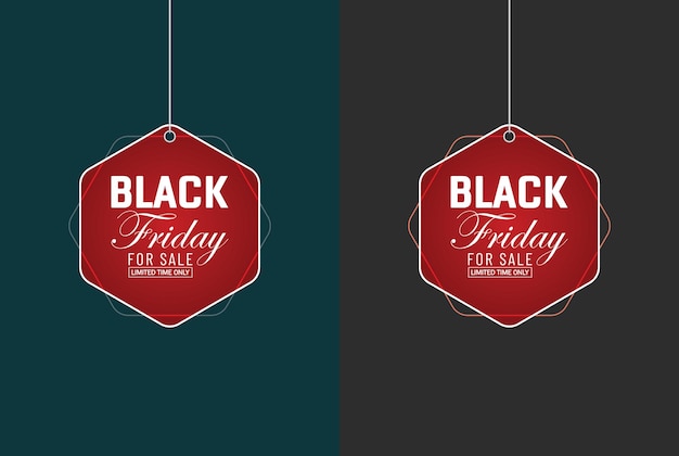 Black Friday-Verkoopbannerachtergrond