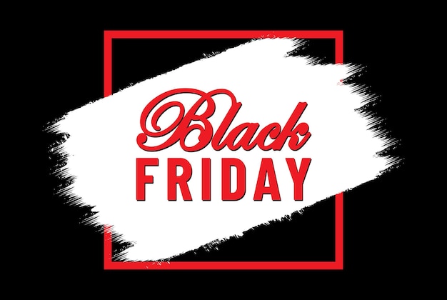 Black friday-verkoopbannerachtergrond