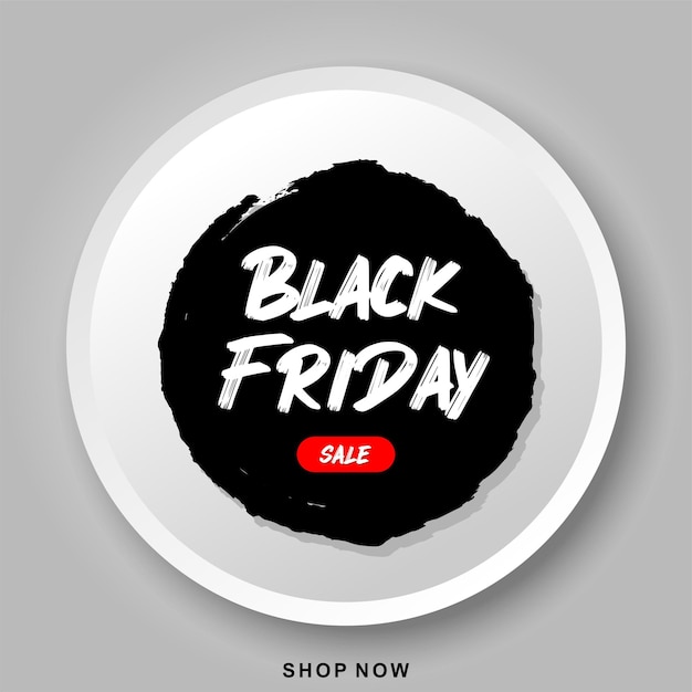 Black friday-verkoopbannerachtergrond