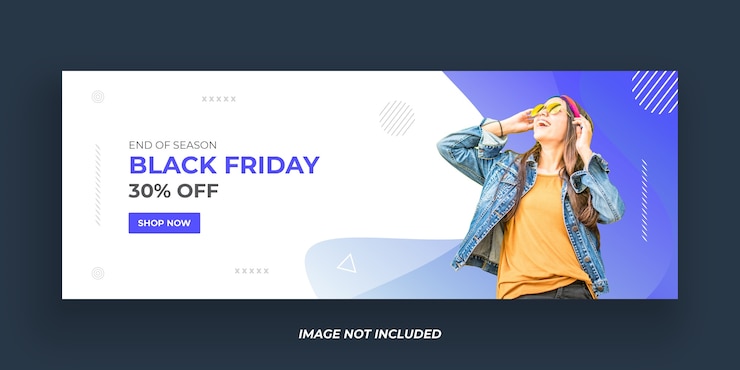 Vector black friday-verkoopbannermalplaatje