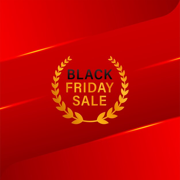 Black friday-verkoopbannerontwerp