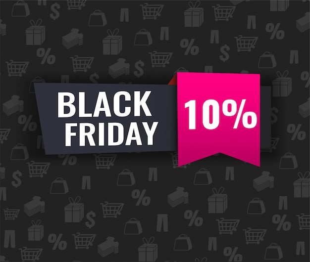 Black Friday-verkooplabelsjabloon, speciale aanbieding.