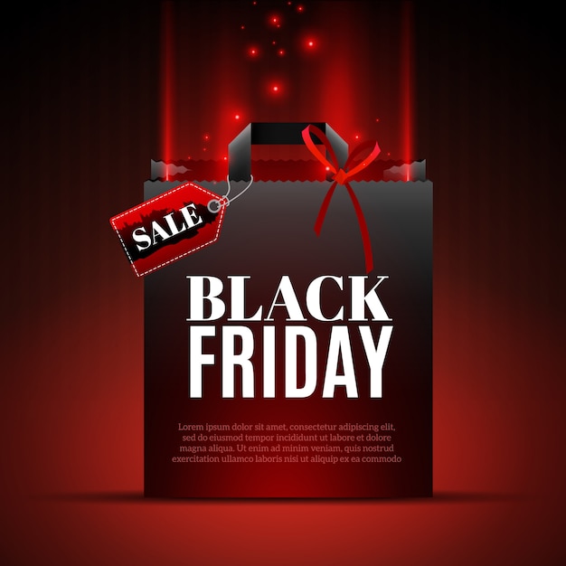 Black friday-verkoopmalplaatje