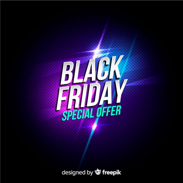 Vector black friday