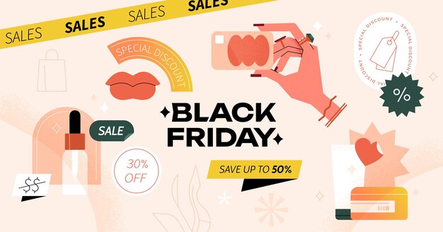 Vector black friday