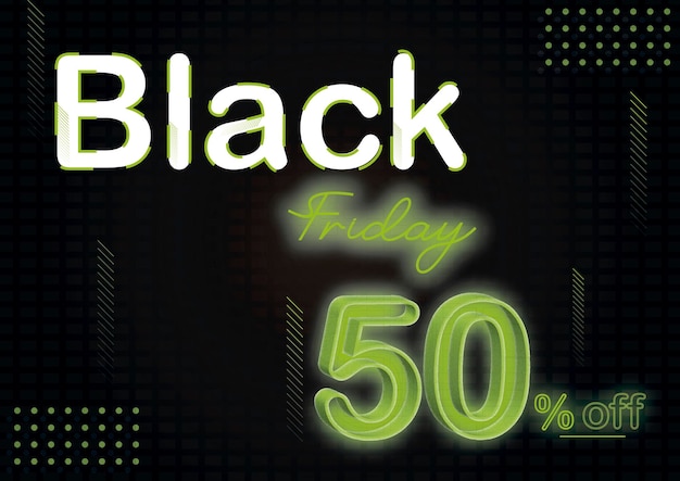 Vector black friday