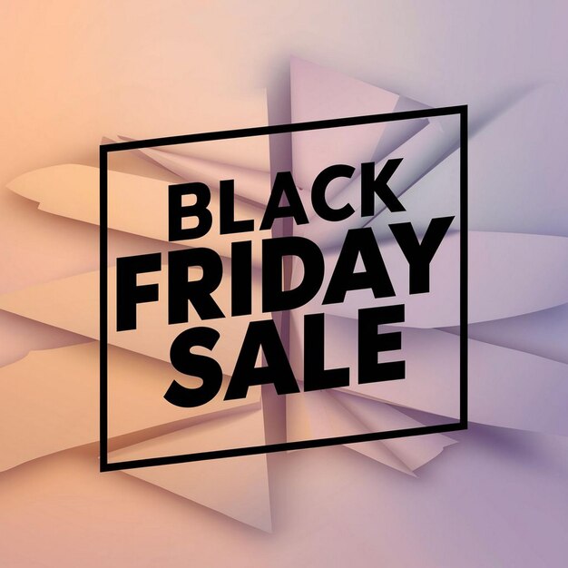 Vector black friday