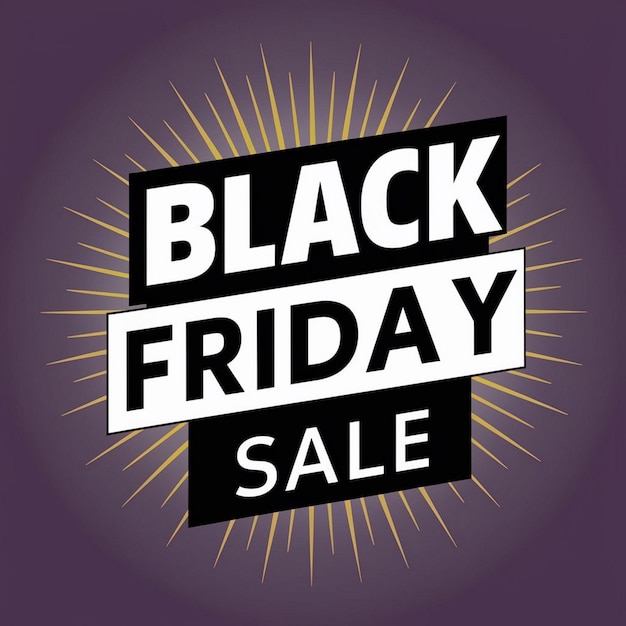 Vector black friday