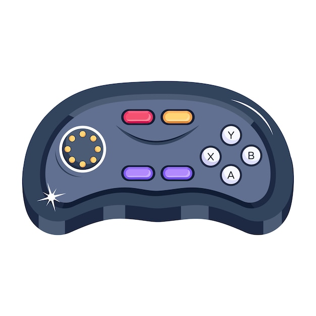 Cartoon Computer, Game Controllers, Gamepad, Yellow, Circle, Computer, Game  Controllers, Gamepad png