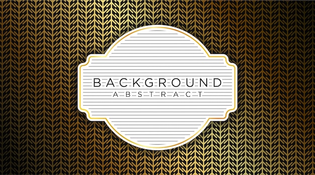 Vector black and gold abstract background