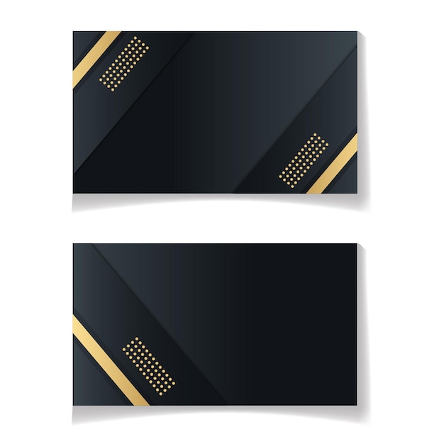 Black and gold color Abstract Modern Background design