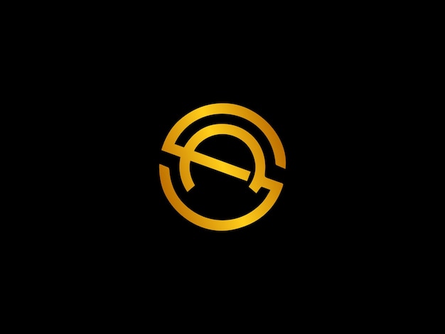 A black and gold logo with the letter o in the middle