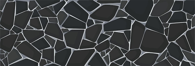 Vector black gravel texture wallpaper