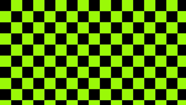 Vector black and green checkerboard gingham plaid checkered tartan pattern background wallpaper