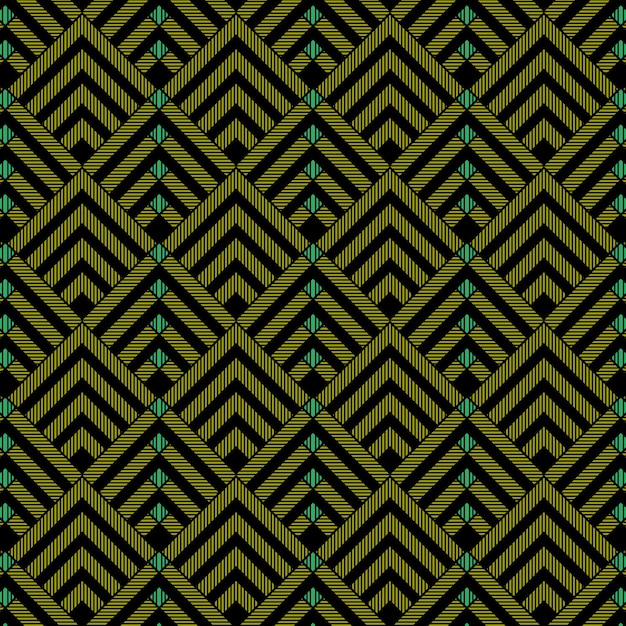 A black and green patterned background