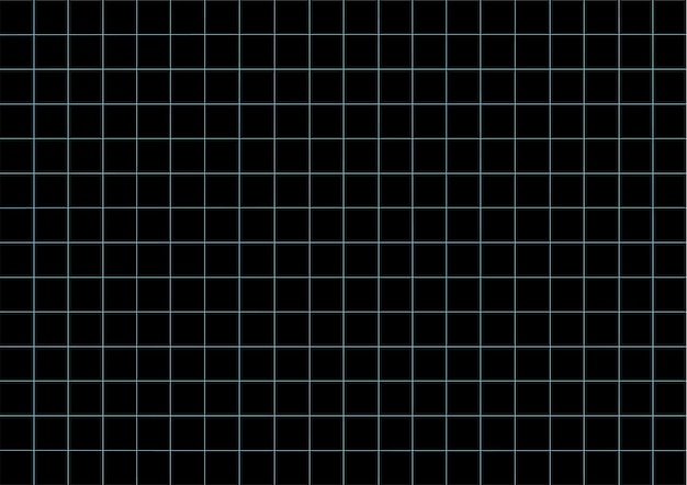 Vector black grid notebook paper texture clean squared blank sheet