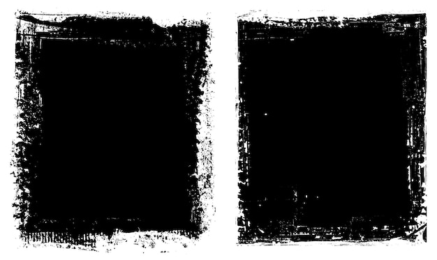 Vector black grunge backgrounds.