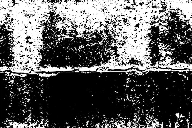 Vector black grungy texture on white background vector illustration of black grungy texture