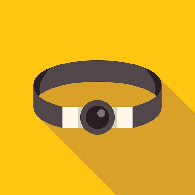 black headlamp for working or exploring in the dark