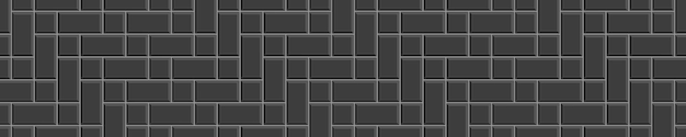 Vector black herringbone inserted tile horizontal texture kitchen backsplash mosaic layout bathroom shower or toilet floor decoration stone or ceramic brick wall background