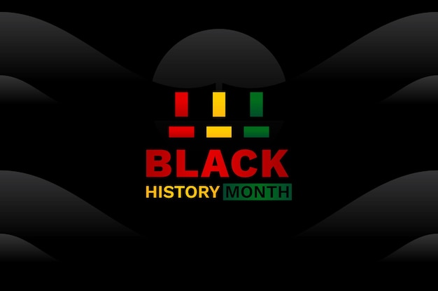 Black History Month Background Event