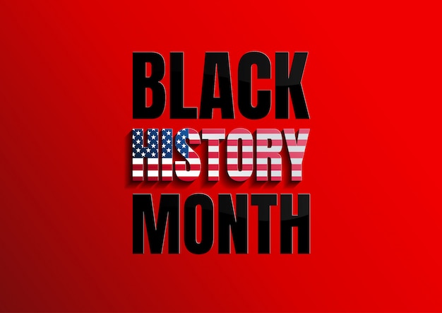 Black History Month background