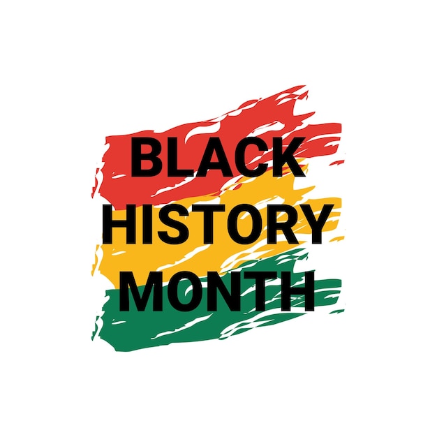 Black history month celebrate vector illustration design graphic Black history month