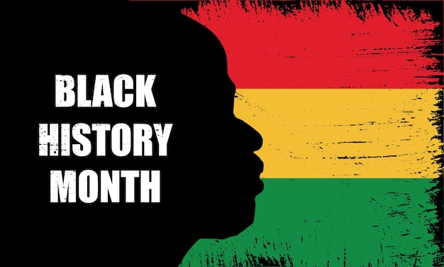 Black history month celebrate vector illustration design graphic Black history month