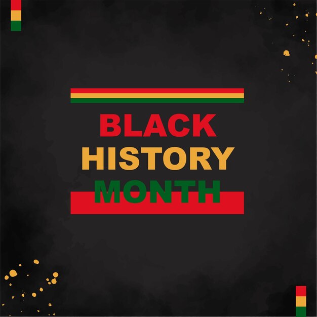 Black history month a celebration of African American history