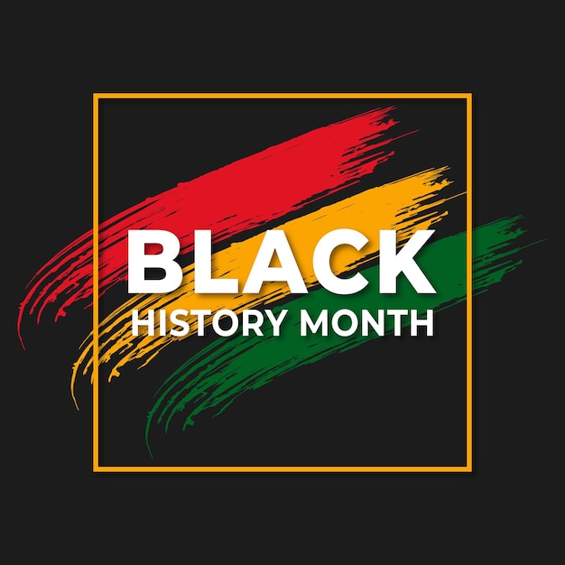 Black history month instagram and social media posts