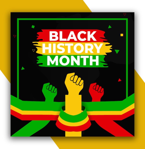 Black History Month Social Media Post Template