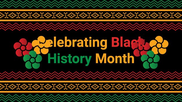 Black history month social media post