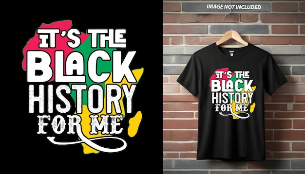 Black History Month t-shirt ontwerp Black History Month SVG ontwerp