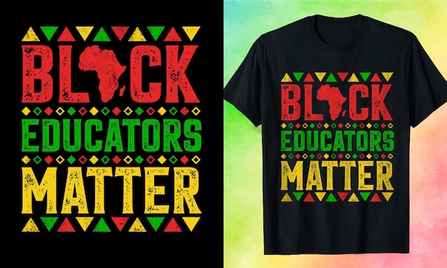 black history month tshirt design