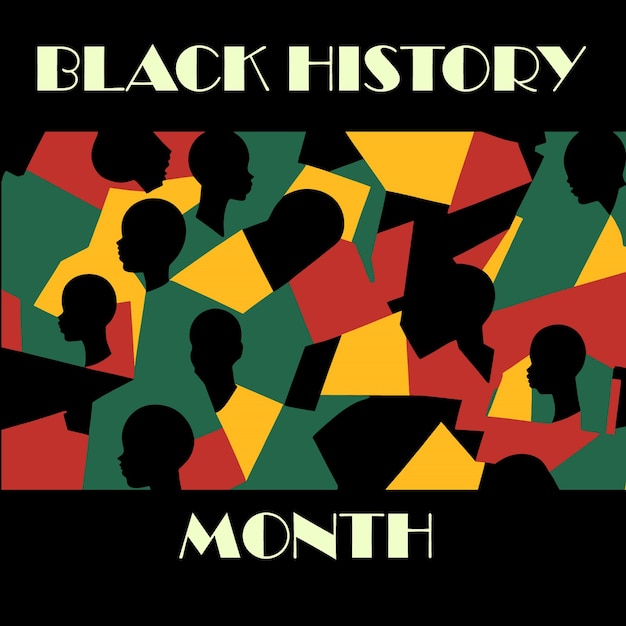 Premium Vector Black history month