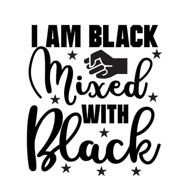 Вырезанные файлы дизайна Svg Black History