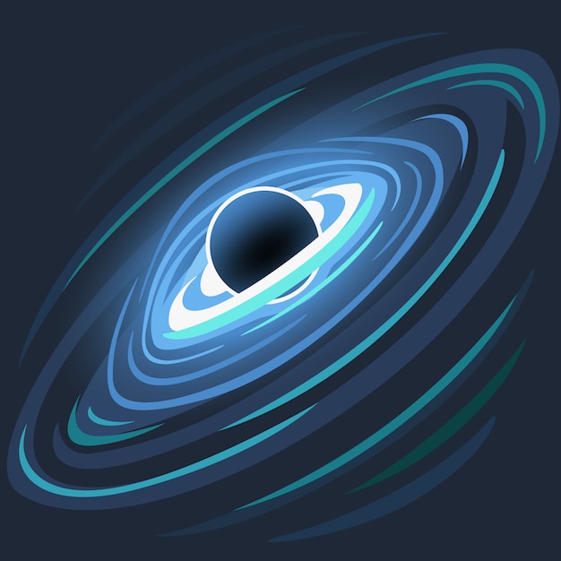 Black hole icon.