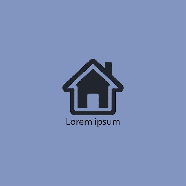검은색 홈 로고 색 배경