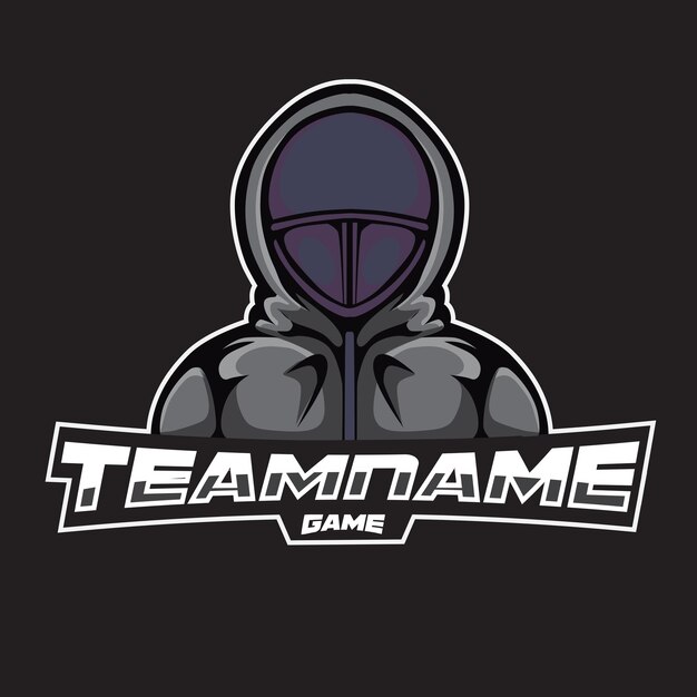 Premium Vector | Black hoodie vector illustration with blank mask