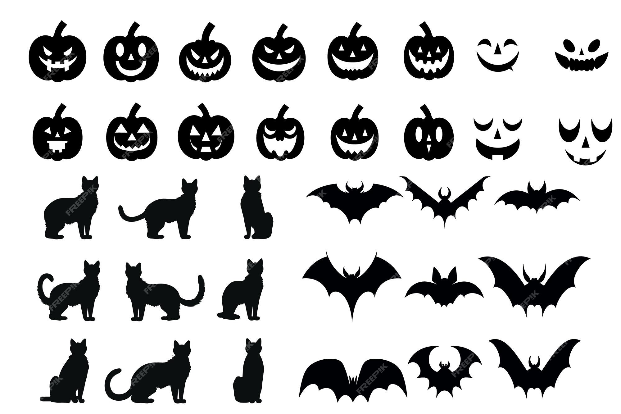 Halloween Black Cat free vector icons designed by Freepik