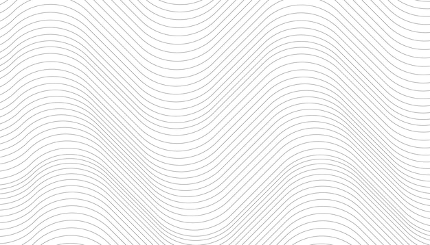 Black line pattern on a white background abstract background