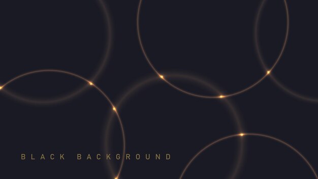 Black luxury background with light elements