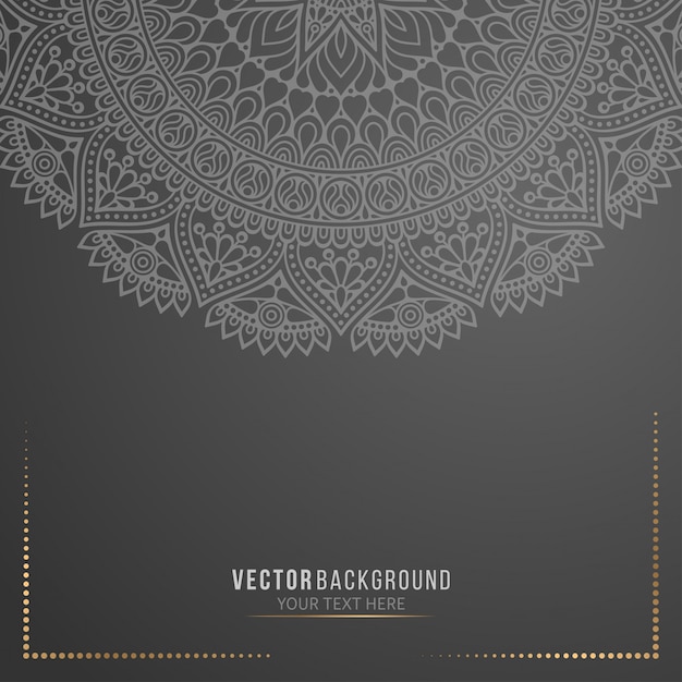 black mandala background